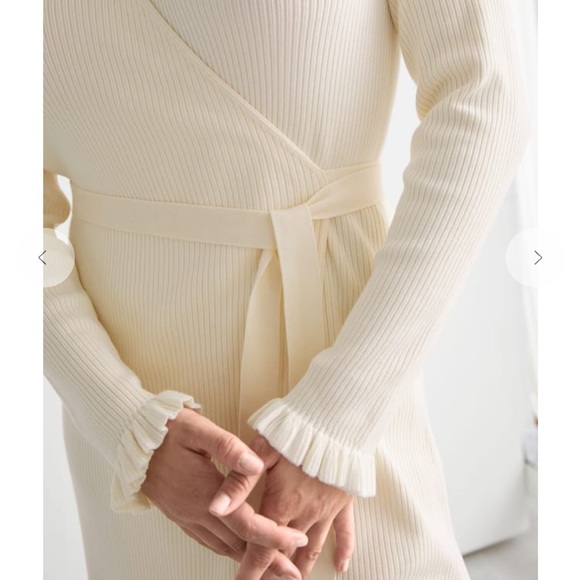 & other stories wrap dress - Picture 2 of 6